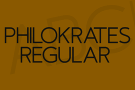 Philokrates Font