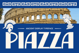 PIAZZA Font