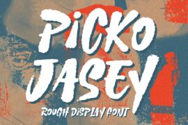 Picko Jasey Font