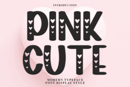 Pink Cute Font