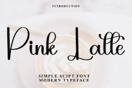 Pink Latte Font