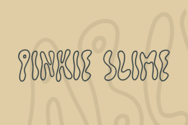 Pinkie Slime Font