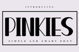 Pinkies Font