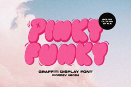 Pinky Funky Font