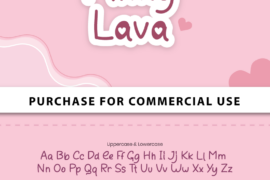 Pinky Lava Font