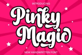 Pinky Magic Font