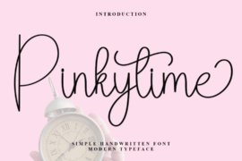 Pinky Time Font