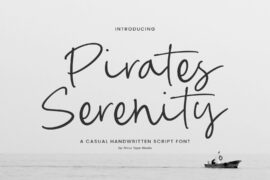 Pirates Serenity Font