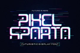 Pixel Sparta Font