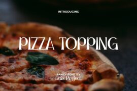 PizzaToppingDemo Font