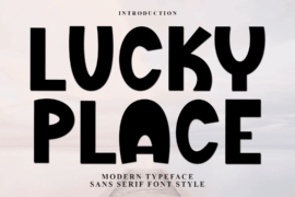 Place Love Font
