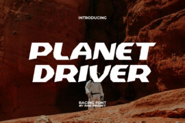 Planet Driver Demo Font