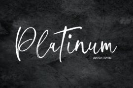 Platinum Font