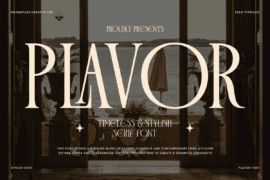 Plavor Font