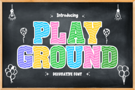 Play Ground Font