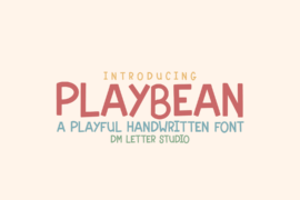 Playbean Font
