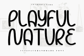 Playful Nature Font