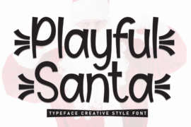Playful Santa Font