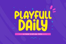 Playfull Daily Font