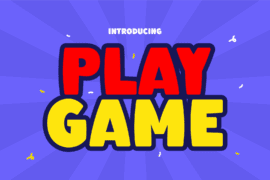 PLAYGAME Font