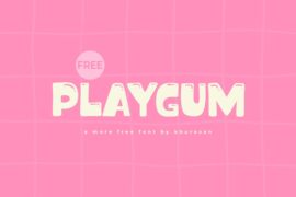 Playgum Font