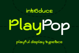 PlayPop Font
