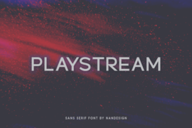 Playstream ND Font