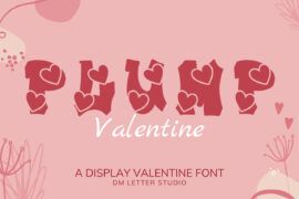 Plump Valentine Font