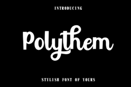 Polythem Font