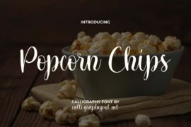Popcorn Chips Demo Font