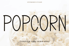 Popcorn Delicious Font
