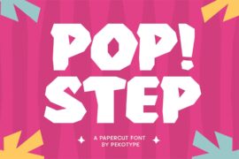 Popstep Font