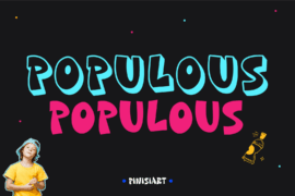 Populous Font