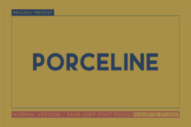 Porceline Font
