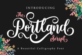 Portland Script Font