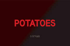 Potatoes Font Family