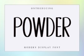 POWDER Font