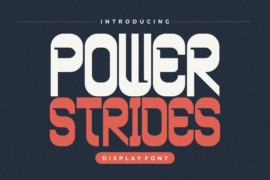 Power Strides Font