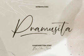 Pramusita Demo Font