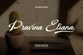 Pravina Eliana Demo Font