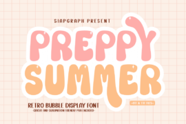 Preppy Summer Font