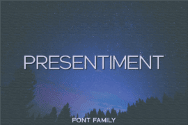 Presentiment Font