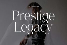 Prestige Legacy Font