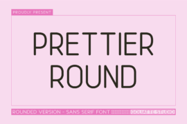 Prettier Round Font