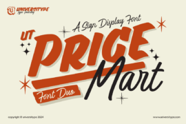 Price Mart Demo Font Family