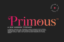 Primous Font Family