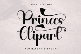 Princes Clipart Font