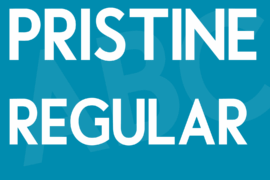 Pristine Font