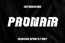 Pronair Font Family