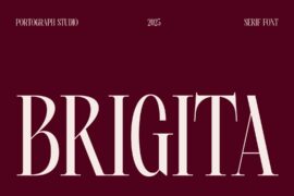 PTG BRIGITA DEMO Font